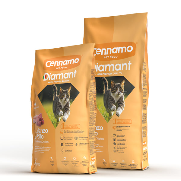 DIAMANT Micio Adult con Manzo e Pollo
