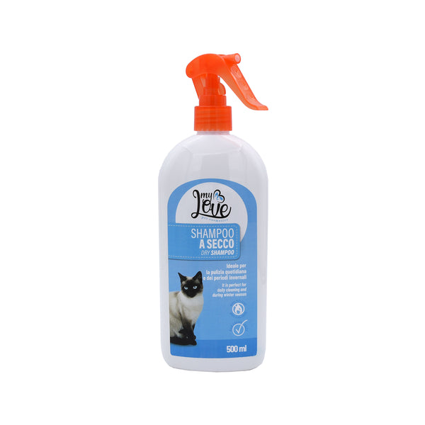 DRY SHAMPOO FOR CATS NO GAS - 500ml