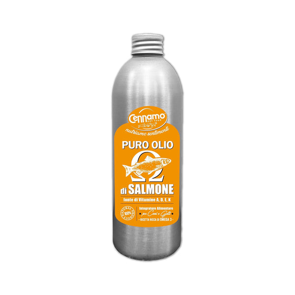 Puro olio di Salmone integratore Omega 3