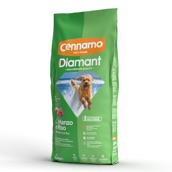 Adult MINI - 15Kg - con Manzo e Riso